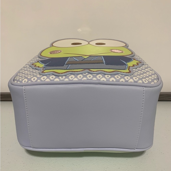 Her Universe Keroppi Wagara Kimono Mini Backpack & Mini Wallet-New - Picture 10 of 13